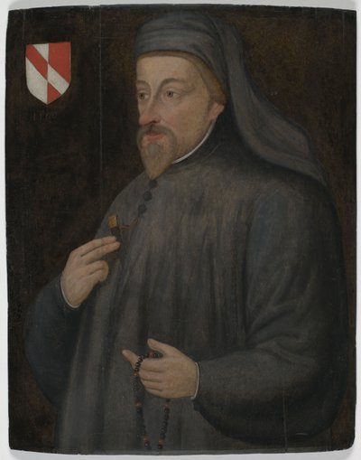 Portrait of Geoffrey Chaucer by Unbekannt Unbekannt
